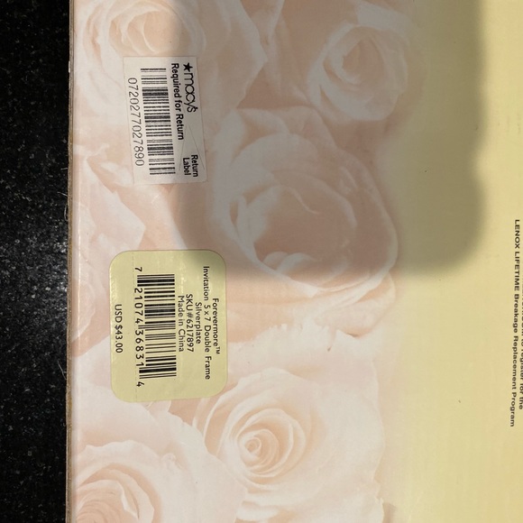 Lenox wedding set trio